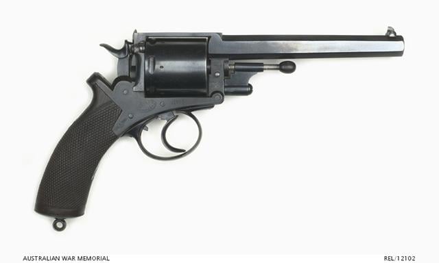 Firearms on the Australian Goldfields: Ballarat & Bendigo
Explore the firearms carried by gold diggers at Ballarat and Bendigo 1851–1860s: Colt Navy, Adams, Tranter, pepperboxes, and the arms of the Eureka Stockade.
The Victorian gold rush of 1851–1860s generated the single largest peacetime demand for firearms in Australian colonial history, with Colt, Adams, Tranter, and pepperbox revolvers arming diggers, police, and Eureka rebels.
